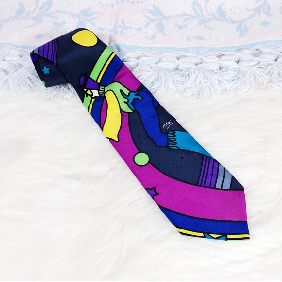 Vintage Other - Vintage Peter Max Neo Max 60s Art Necktie